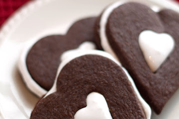 Chocolate Marshmallow Sandwich Cookies