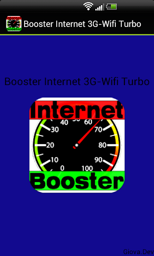 Booster Internet 3G-Wifi Turbo