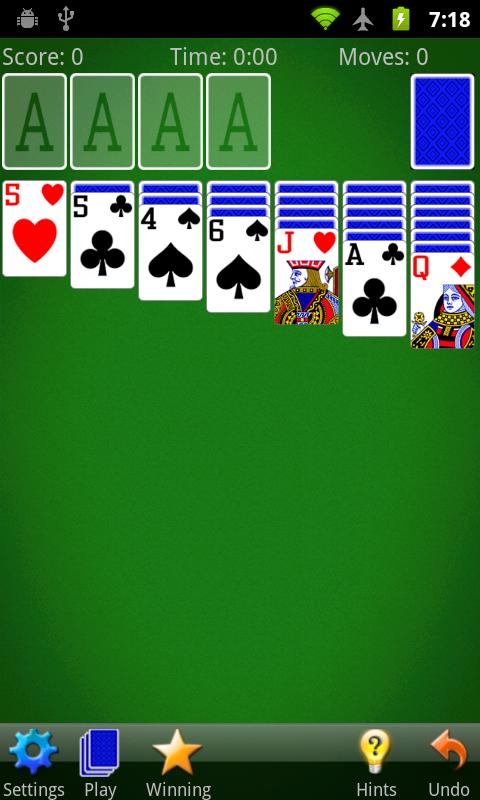 Solitaire - screenshot