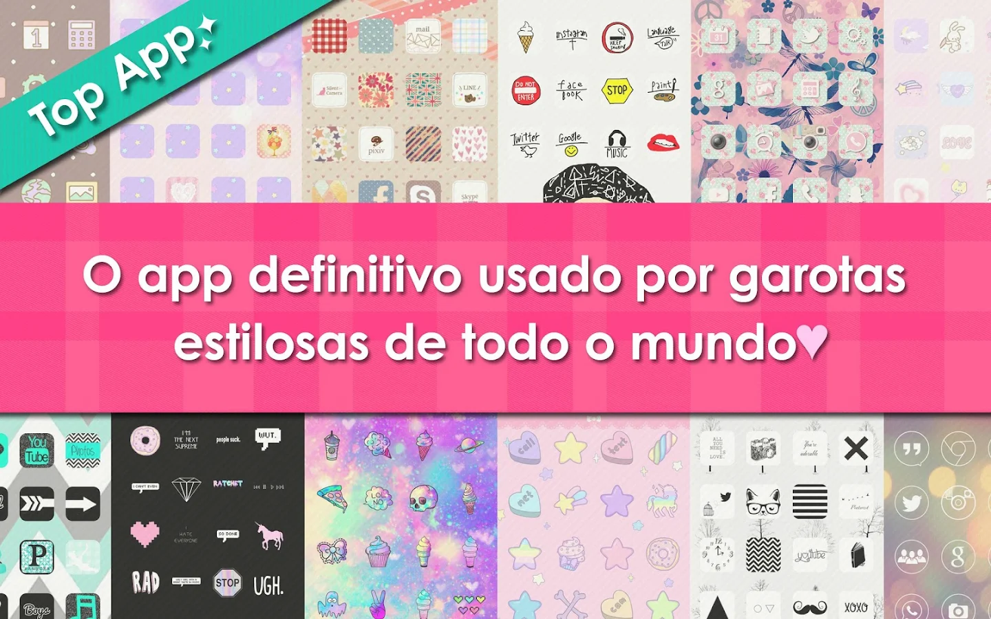   icon wallpaper dressup★CocoPPa: captura de tela 