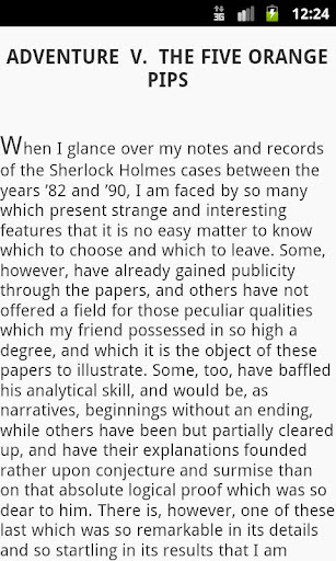 Adventures of Sherlock Holmes