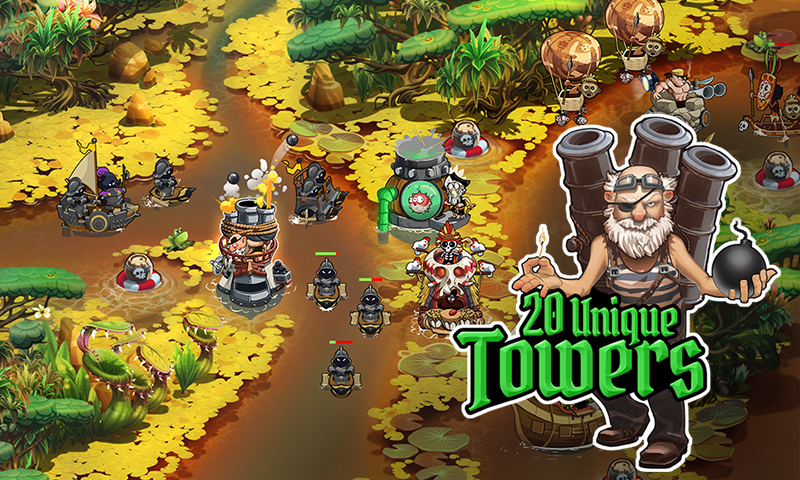 Pirate Legends TD - screenshot