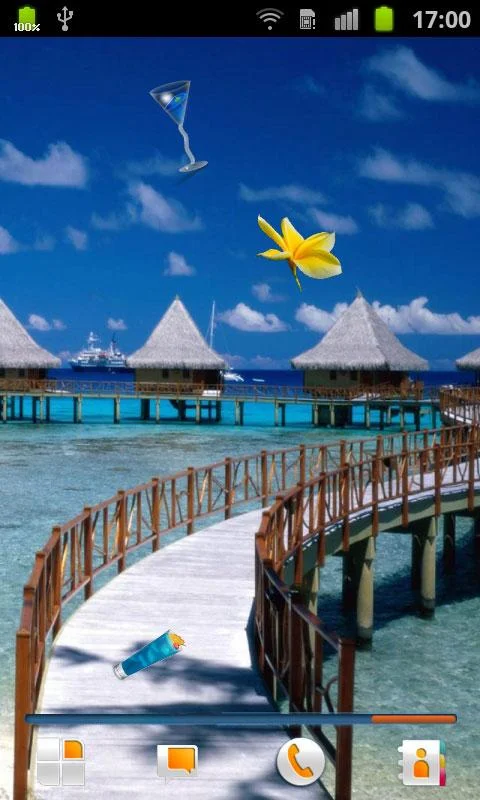 Живые обои Paradise Live Wallpaper на Андроид