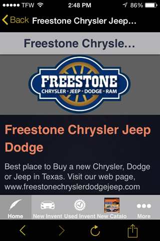 Freestone Chrysler Jeep Dodge