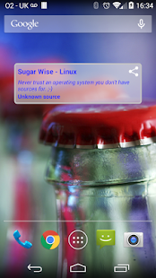 Free Download Sugar Wise Fortune Widget APK for PC