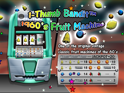 Thumb Bandit 1960 Slot Machine