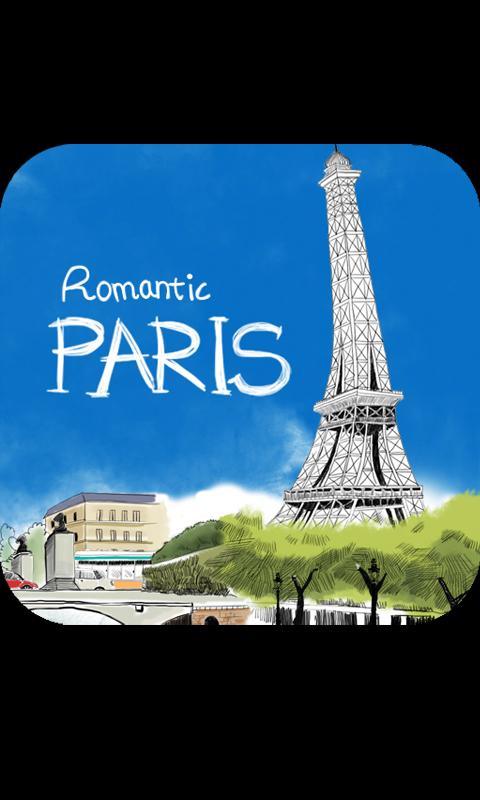 Android application Romantic Paris live wallpaper screenshort