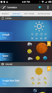 Download Star style weather iconset APK