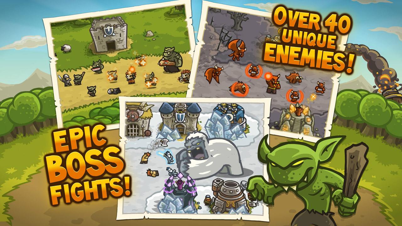 Kingdom Rush - στιγμιότυπο οθόνης Kingdom Rush - στιγμιότυπο οθόνης