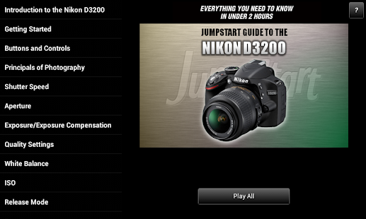 Guide Nikon D3200