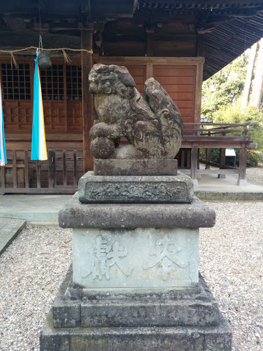 神明神社 狛犬1