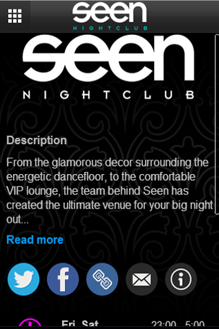 【免費生活App】Seen Nightclub-APP點子