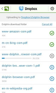 Dolphin: Dropbox Add-on