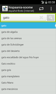 Lastest Spanish-Finnish Dictionary APK