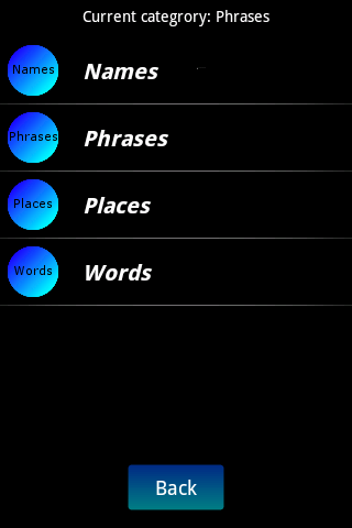 palindromes palindrome screenshot word