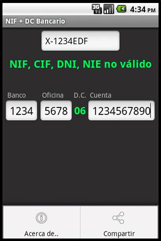 NIF Control DC Bancario