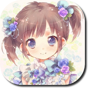 Anime Girl Complete Cute Woman logo
