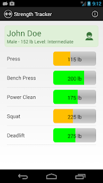 Strength Tracker poster 1