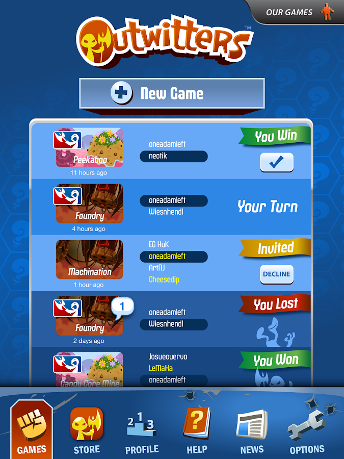 Outwitters - screenshot