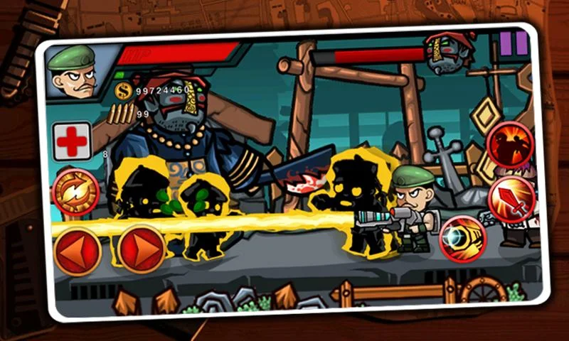 Zumbi Guerreiro - Guerra dos desenhos animados - Screenshot