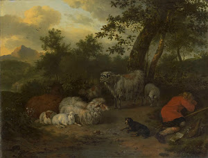 RIJKS: Jan van der Meer (II): The Sleeping Shepherd 1678
