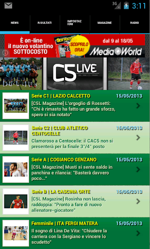 CalcioA5Live