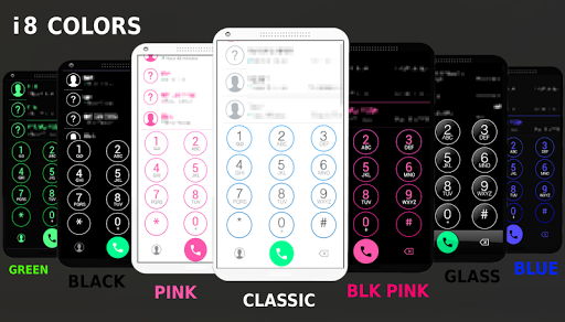 THEME i 8 BLACK PINK EXDIALER