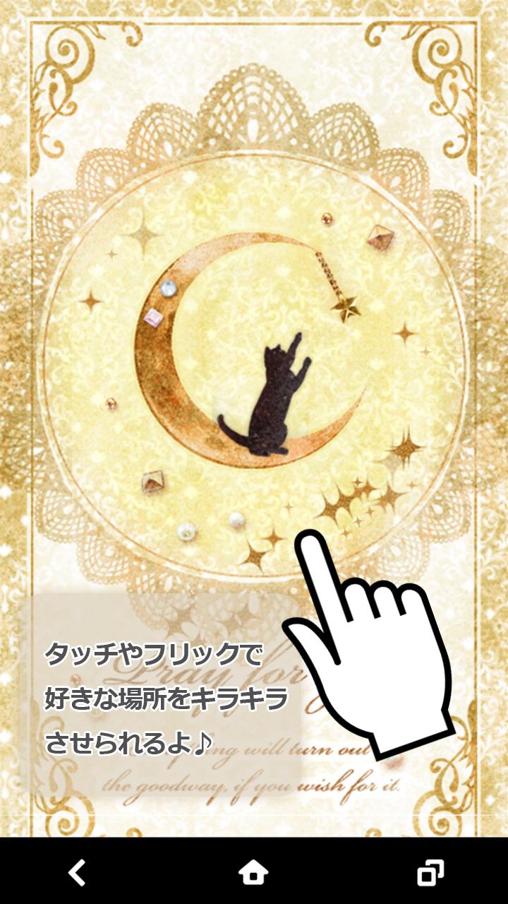 Black Cat and Crescent Moon Screen 2