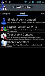 Free Urgent Contact! lite APK