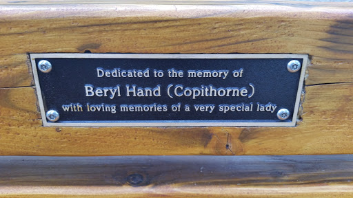 Beryl Hand (Copithorne) Memorial Bench
