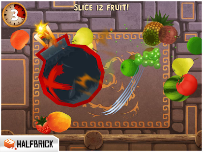 لعبة Fruit Ninja puss boots