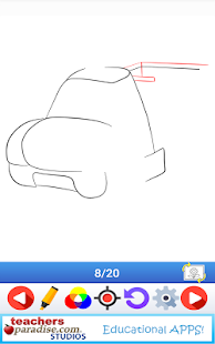 Learn to Draw Cartoon Vehicles Screenshots 3