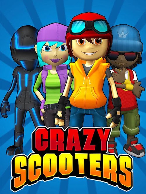 Android application Subway Scooters Free -Run Race screenshort