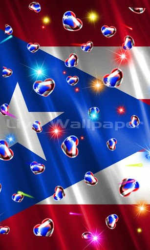 免費下載個人化APP|Puerto Rico Heart Flag app開箱文|APP開箱王