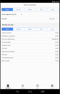 Calculate tax and ni