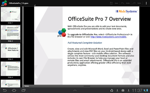 OfficeSuite Pro 7 (PDF & HD) - screenshot thumbnail