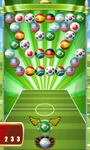 【免費街機App】Football Bubble Shooter-APP點子