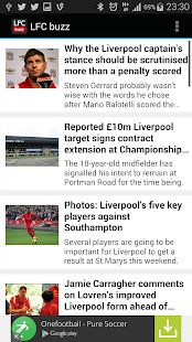 LFC Buzz - Liverpool FC News Screenshots 1