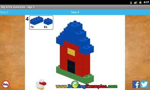 download Big brick examples - Age 3 free