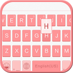 Cover Image of Download Pink Theme for Emoji Keyboard  APK