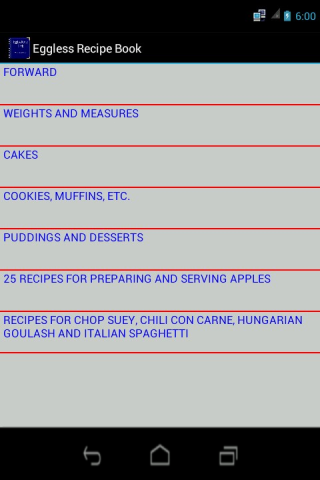 Eggless Recipe Book