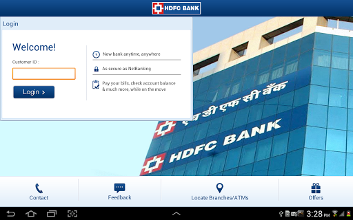 HDFC Bank Tablet