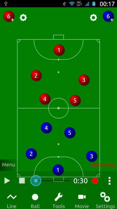 Android application SportsBoard MovieKey screenshort