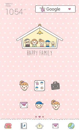 happy family dodol theme