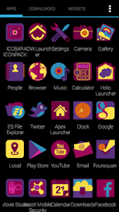 Download ICOBAR  ICONPACK APK for PC