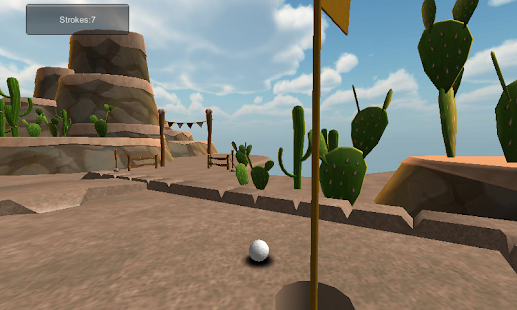 Mini golf games Cartoon Desert Screenshots 4