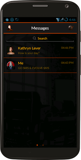 Orange SMS Pro Theme