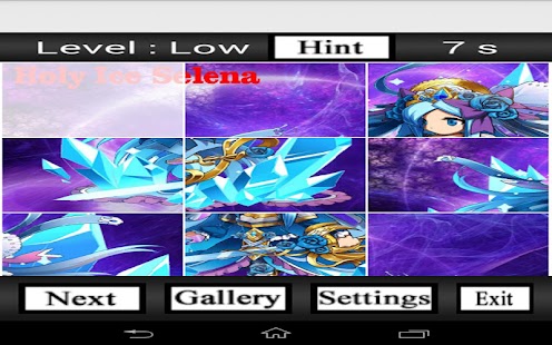 Brave Frontier Photo Puzzle Screenshots 4