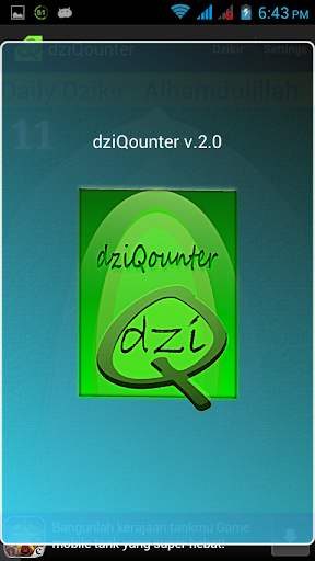 【免費生產應用App】dziQounter - Ayo Dzikir !-APP點子