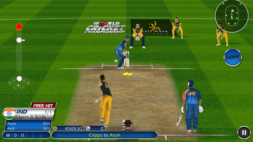 World Cricket Championship Pro Screen 3